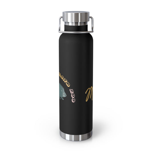 Prickle Island Zoo Copper Vacuum Insulated Bottle, 22oz