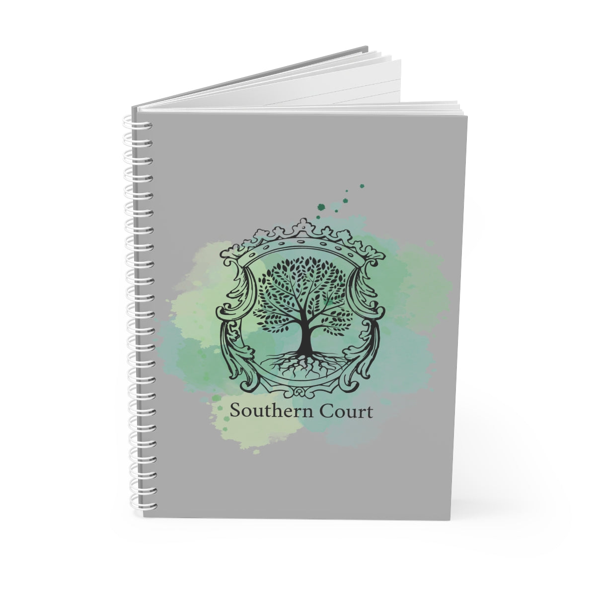 The Southern Court Spiral Notebook
